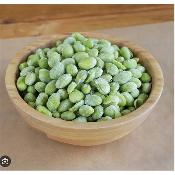 Green Organic Shelled Soybeans 6kg (12 bags)