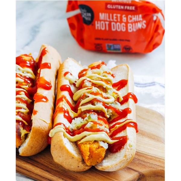 Millet & Chia Hot Dog Buns Gluten Free 6x260g
