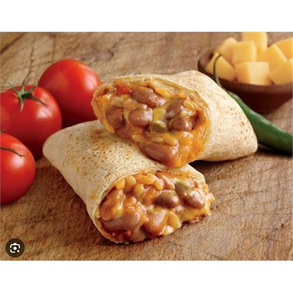 Amy's Burrito Cheddar Cheese 12x170g