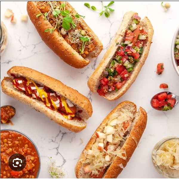 Silver Hills Sprouted Hot Dog Buns 6x330g