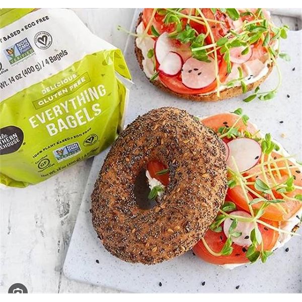 6 x 400g - Little Northern Bakehouse Gluten Free Everything Bagels 4-Pack