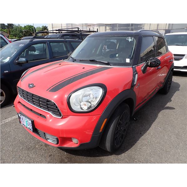 2012 Mini Cooper S Countryman