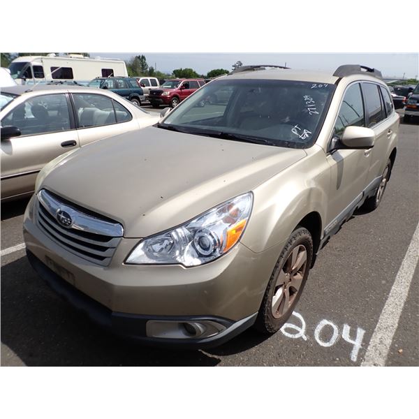 2010 Subaru Outback