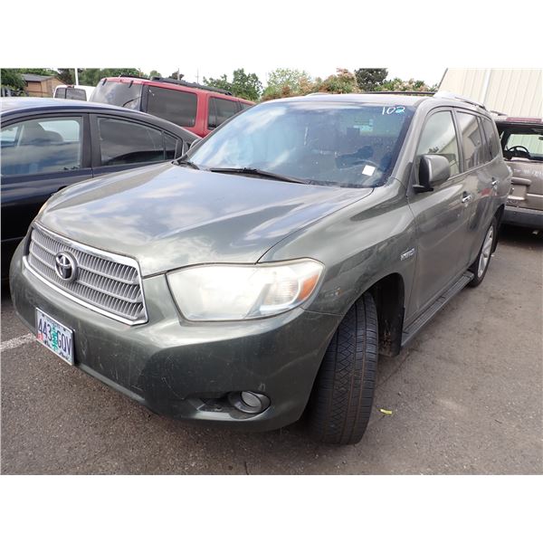2008 Toyota Highlander Hybrid