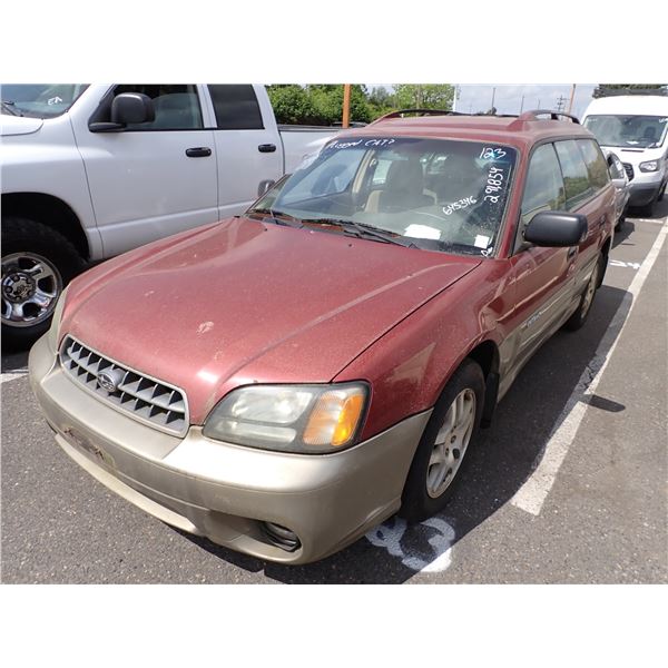 2004 Subaru Outback