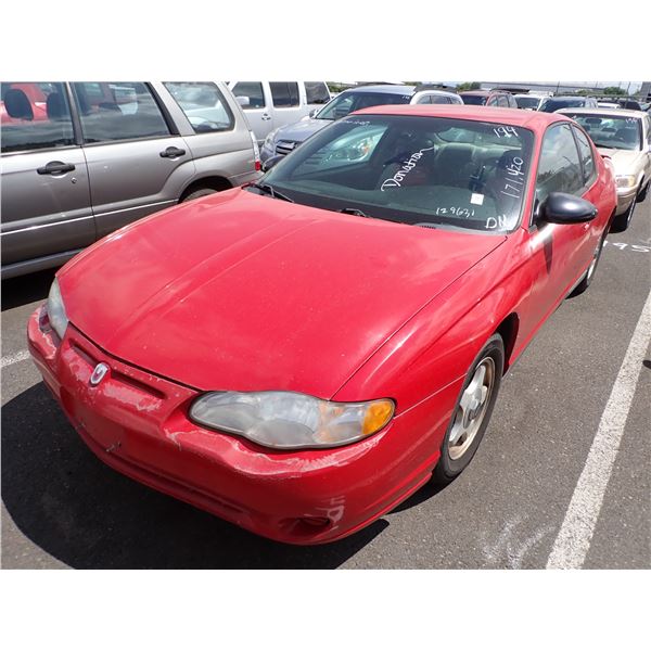 2005 Chevrolet Monte Carlo