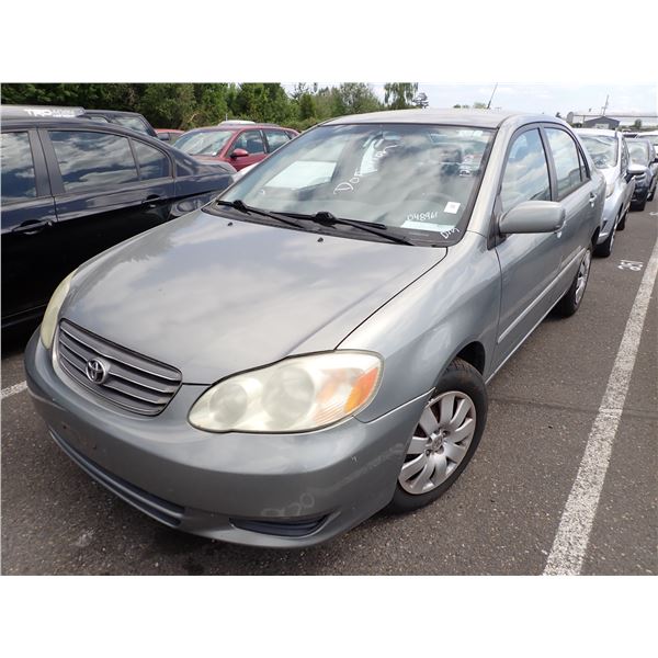 2003 Toyota Corolla