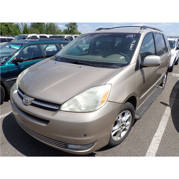 2005 Toyota Sienna