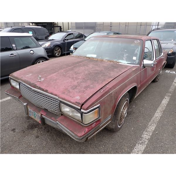 1987 Cadillac deVille