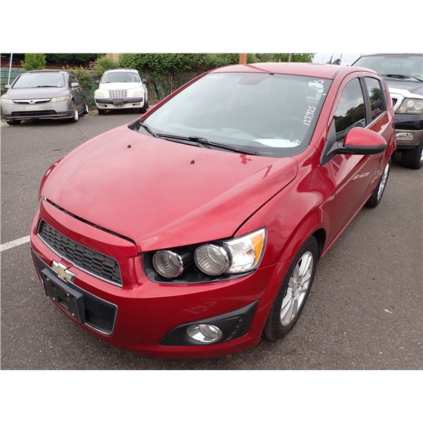 2012 Chevrolet Sonic