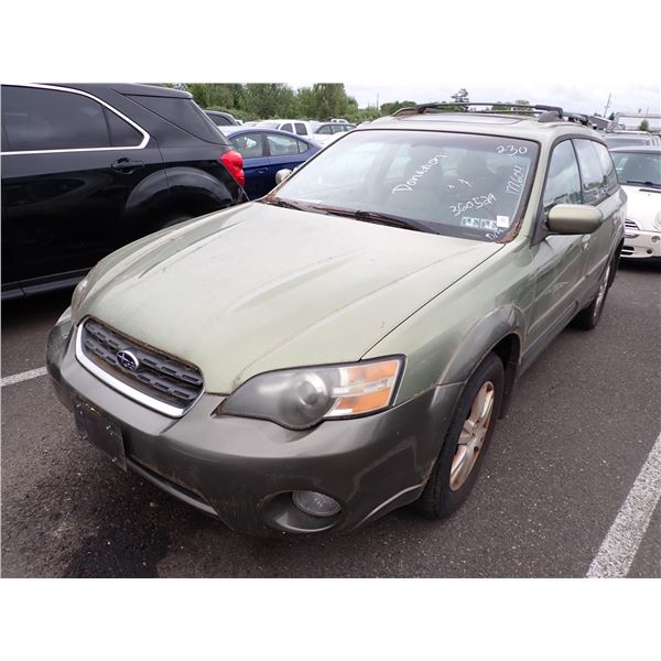 2005 Subaru Outback