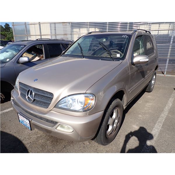 2003 Mercedes-Benz ML350