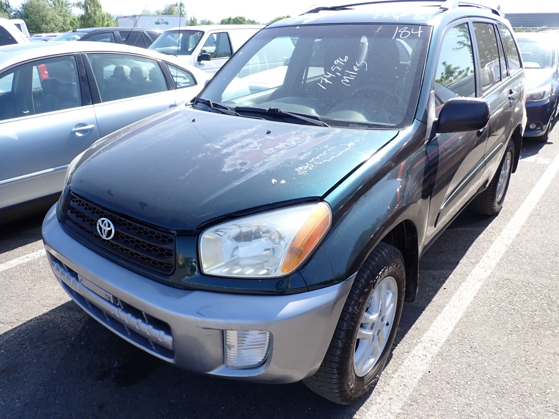 2002 Red Toyota Rav 2002 Toyota Rav4 - Speeds Auto Auctions