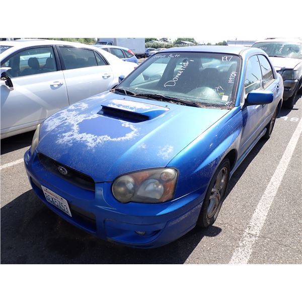 2005 Subaru Impreza WRX