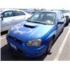 Image 1 : 2005 Subaru Impreza WRX