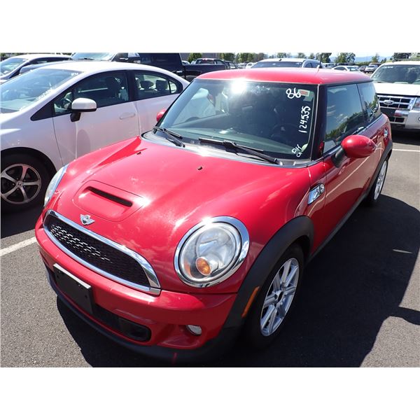 2012 Mini Cooper S