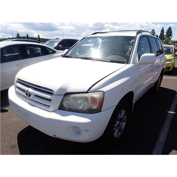 2005 Toyota Highlander