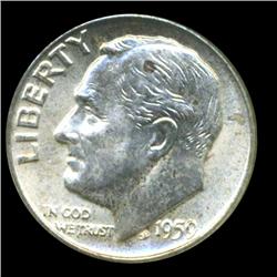 1959D Roosevelt Dime Graded MS68 FB (COI-6395)