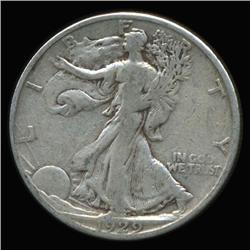 1929S Walking Liberty Half Dollar High Grade SCARCE Variety (COI-6326)