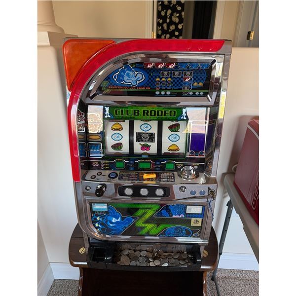 Club rodeo slot machine works well