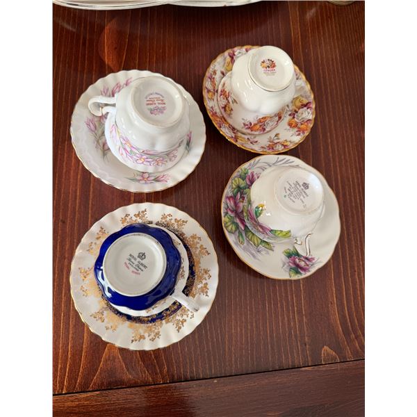 Royal Albert tea cups and saucers