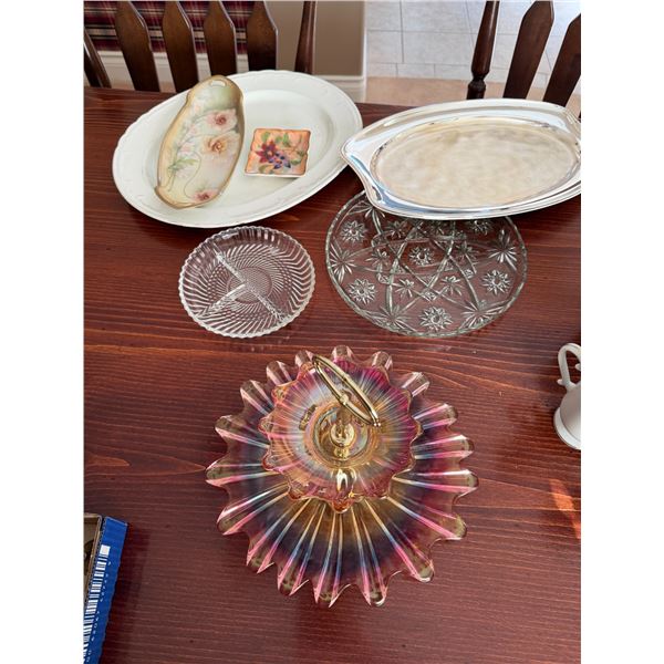 Assorted serving plates that's all please go