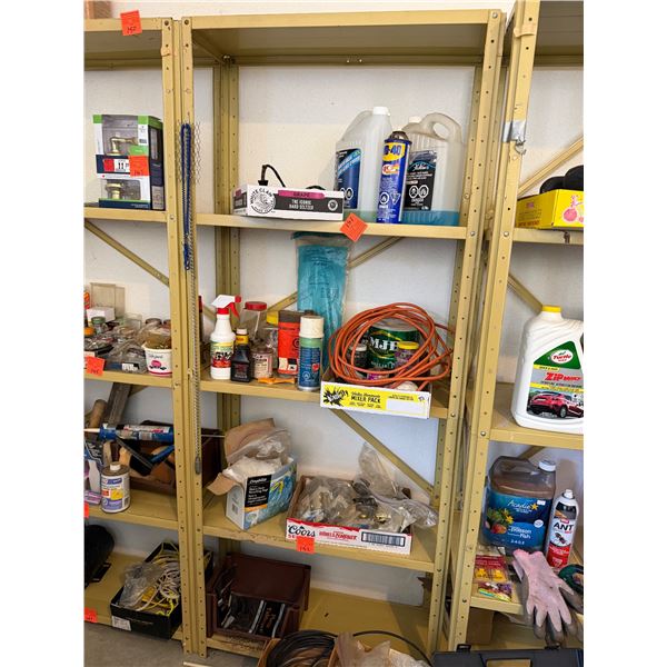 Shelf contents not included 36" x 16" x 73" tall same as picture only  wider