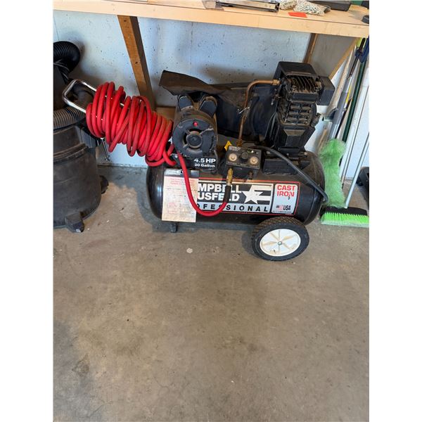Cambell Husfeld air compressor