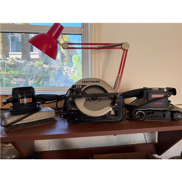 Craftsman Skil saw and Sanders