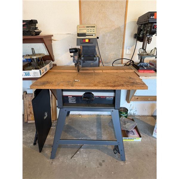 Sears craftsman 10 inch radial saw