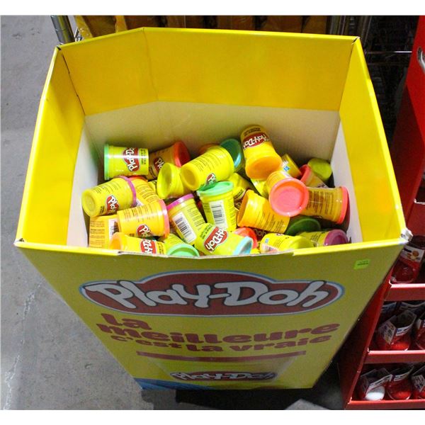 LARGE BIN OF ASSORTED PLAY-DOH