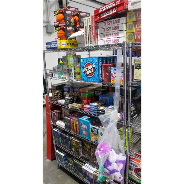 LARGE LOT OF ASSORTED FAMILY BOARD GAMES