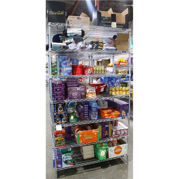 LARGE LOT OF ASSORTED CHOCOLATES INCLUDES