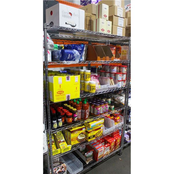 LARGE LOT OF ASSORTED BAKING AND INTERNATIONAL