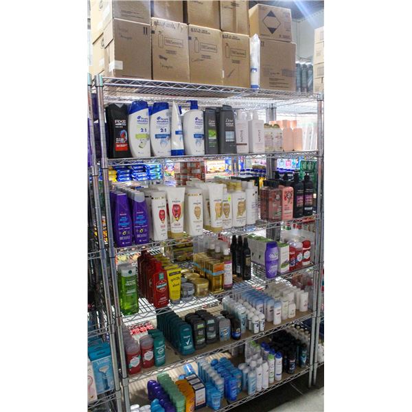 LARGE LOT OF ASSORTED HYGIENE PRODUCTS INCLUDES