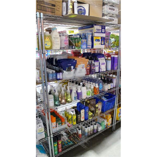 LARGE LOT OF ASSORTED SOAPS, BABY PRODUCTS, ODOR