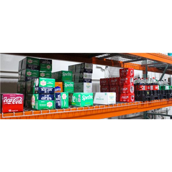 LARGE LOT OF ASSORTED POP INCLUDES CASES AND