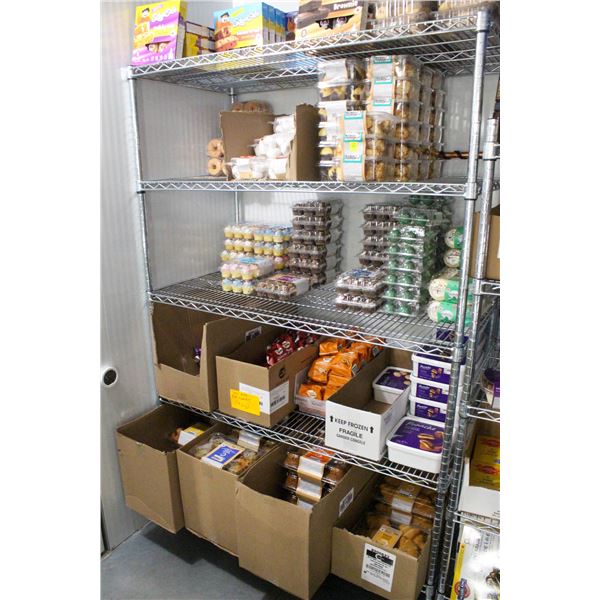 LARGE LOT OF ASSORTED FROZEN GOODS CONTENTS