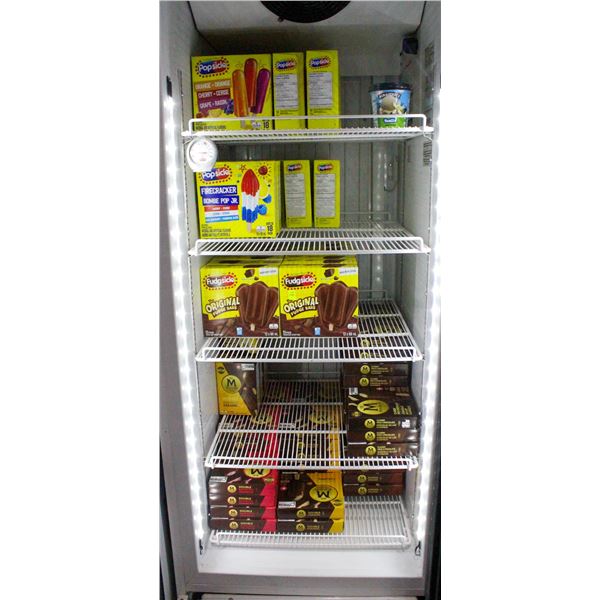 LARGE LOT OF ASSORTED ICECREAM BARS INCLUDES