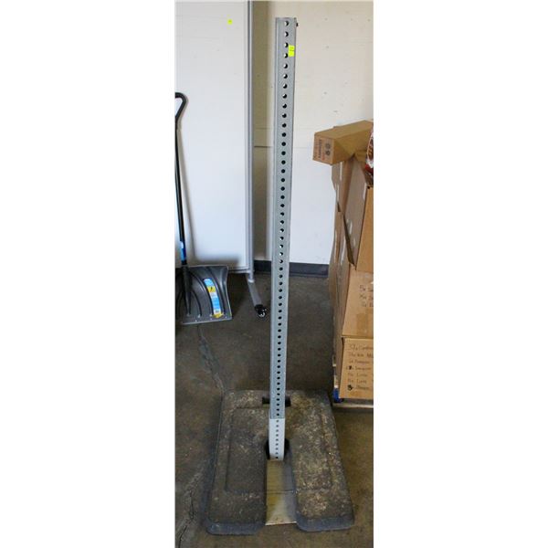 LOT OF 5 OUTDOOR SIGN STANDS