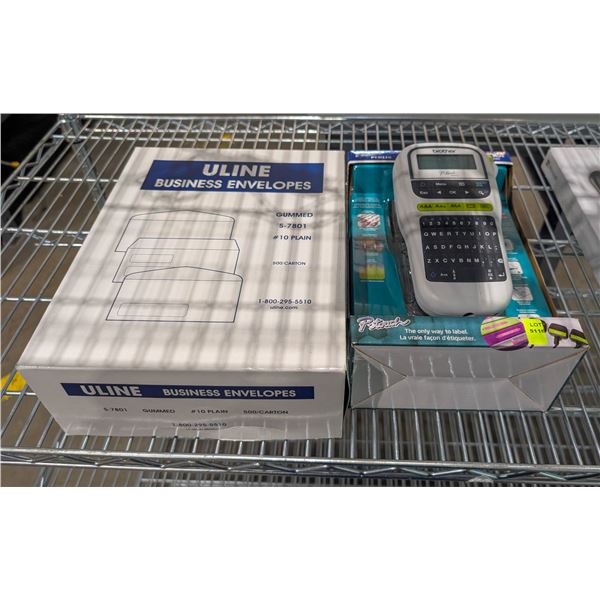 P-TOUCH LABEL MAKER MACHINE SOLD WITH BOX