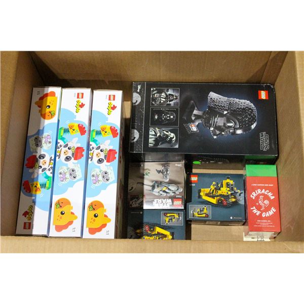 BOX OF NEW LEGO SETS