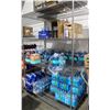 Image 1 : LARGE LOT OF ASSORTED WATER AND SPARKLING WATER