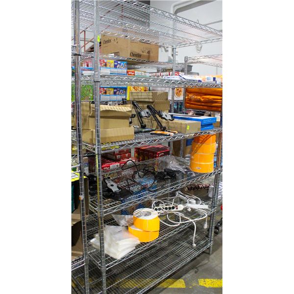 STEEL METRO RACK 7' X 4' X 2'