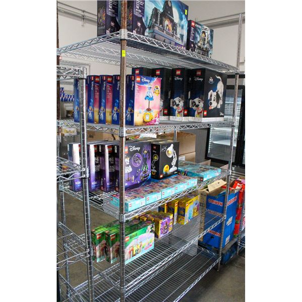 STEEL METRO RACK 7' X 4' X 2'