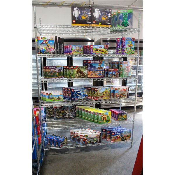 STEEL METRO RACK 7' X 4' X 2'