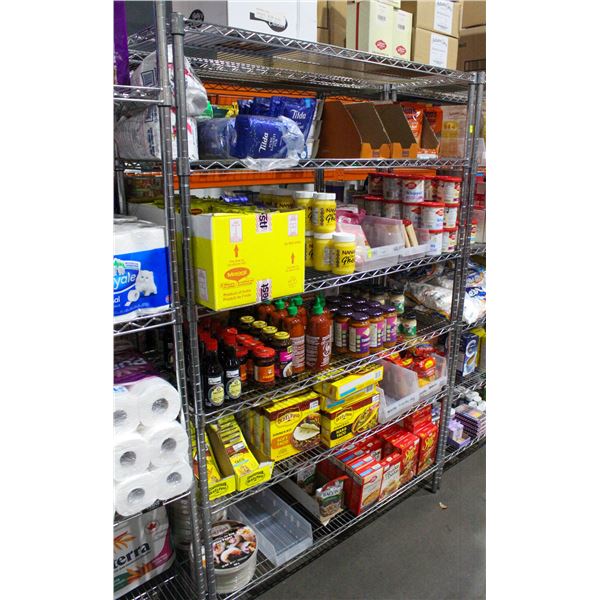 STEEL METRO RACK 6' X 4' X 18"