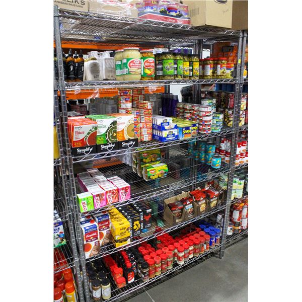 STEEL METRO RACK 6' X 4' X 18"