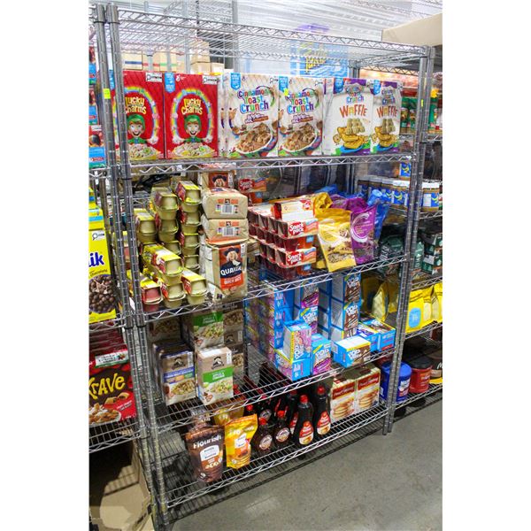 STEEL METRO RACK 6' X 4' X 18"
