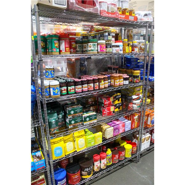 STEEL METRO RACK 6' X 4' X 18"
